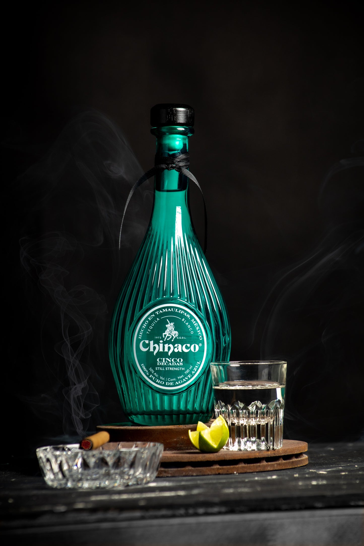 Tequila Blanco Cinco Décadas 50 PROOF 700ML