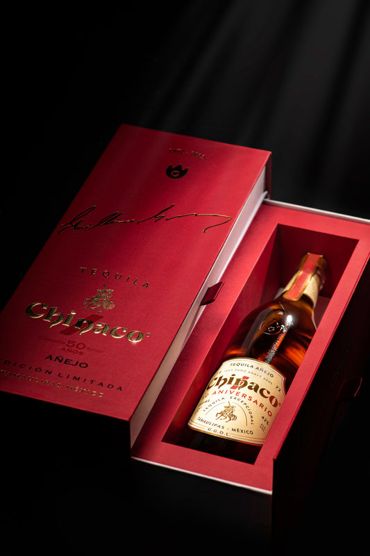 Tequila Añejo 50th Anniversary Limited Edition 42 PROOF 750ML.